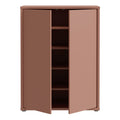 Alice Springs Shoe Cabinet with 2 Doors Push-to-Open in Terracotta - image 5