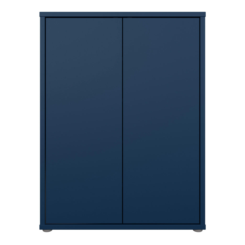 Alice Springs Shoe Cabinet with 2 Doors Push-to-Open in Night Blue - image 2