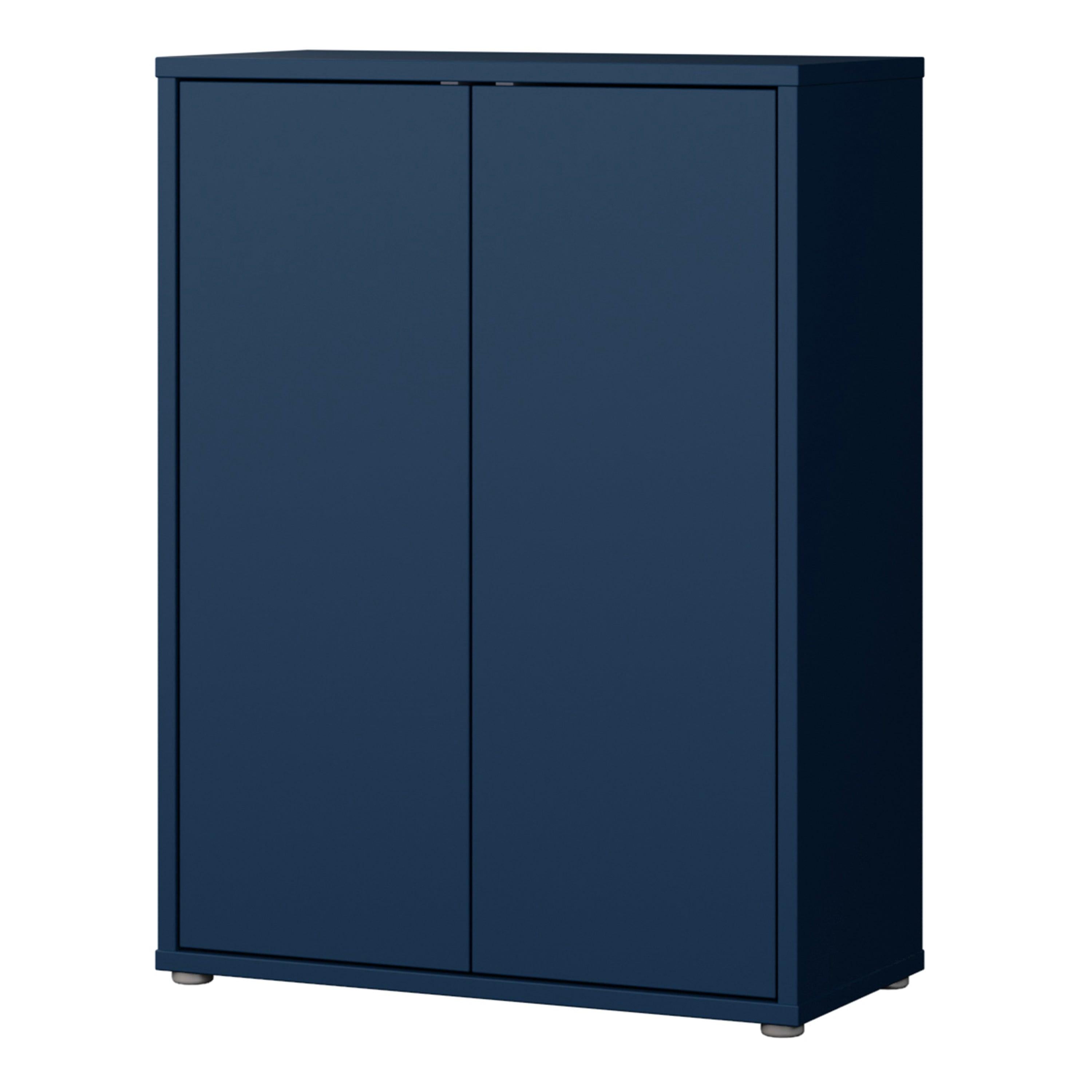 Alice Springs Shoe Cabinet with 2 Doors Push-to-Open in Night Blue - image 3