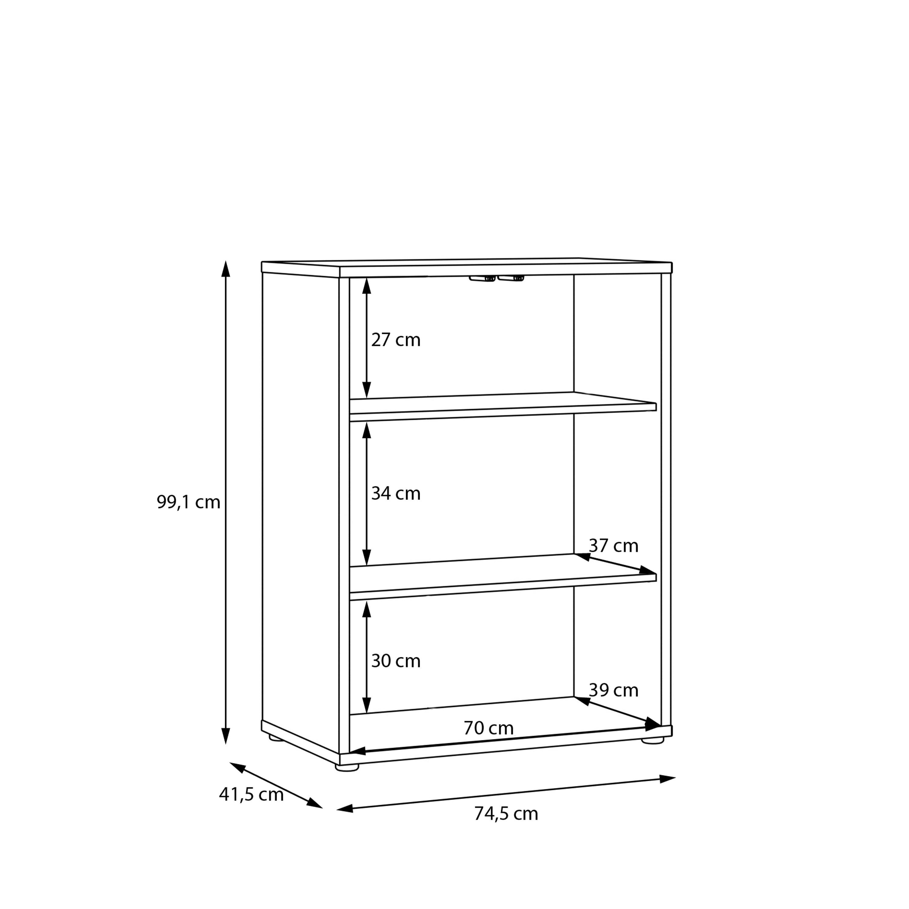 Alice Springs Tall 2 Door Cupboard with Push-to-Open Doors in Sage Green - image 8