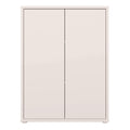 Alice Springs Tall 2 Door Cupboard with Push-to-Open Doors in Sand - image 2