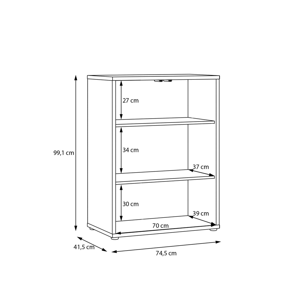 Alice Springs Tall 2 Door Cupboard with Push-to-Open Doors in Butter Yellow - image 8