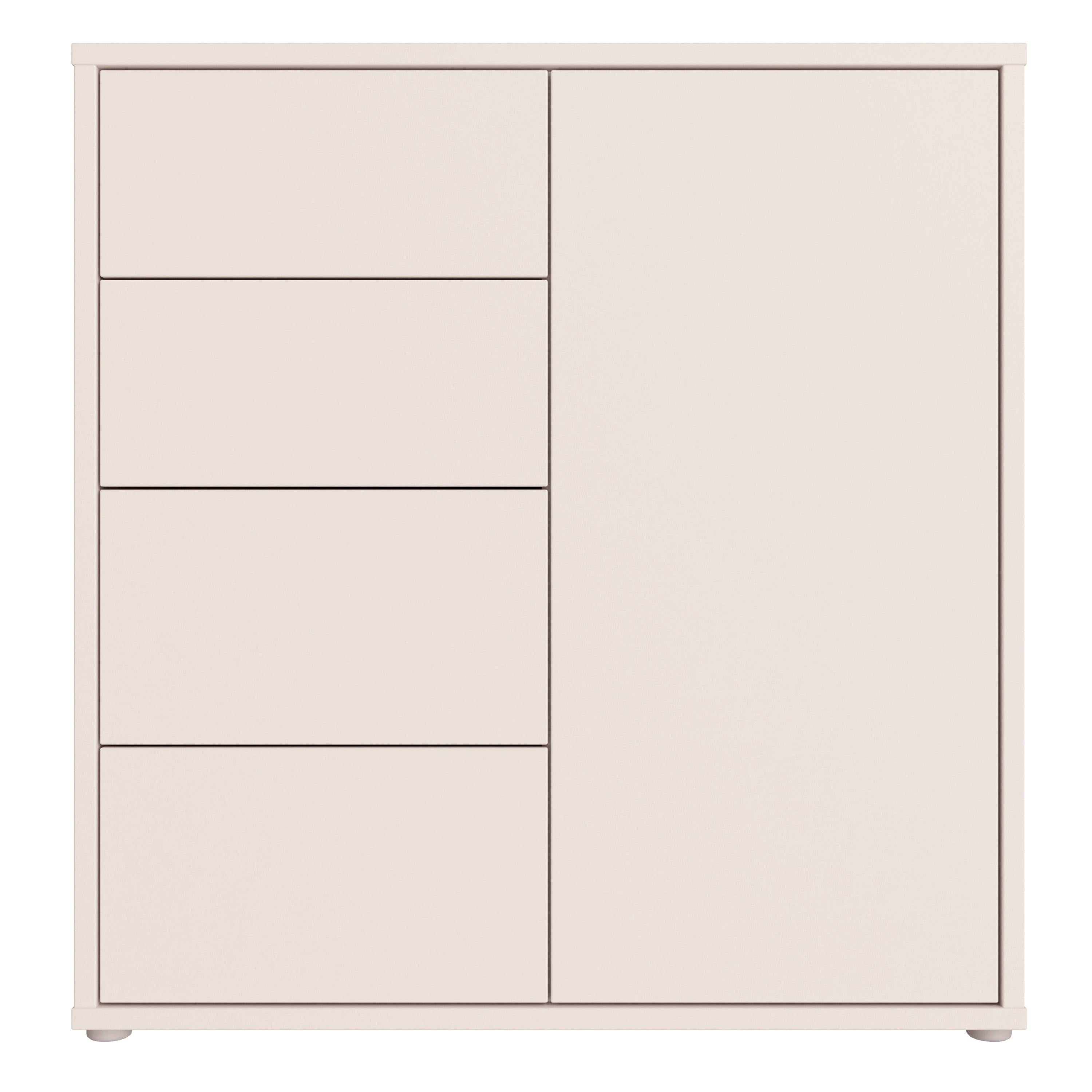 Alice Springs Storage Unit with 4 Drawers & 1 Door with Push-to-Open in Sand - image 2