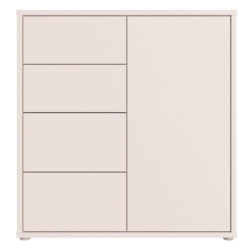 Alice Springs Storage Unit with 4 Drawers & 1 Door with Push-to-Open in Sand - image 2