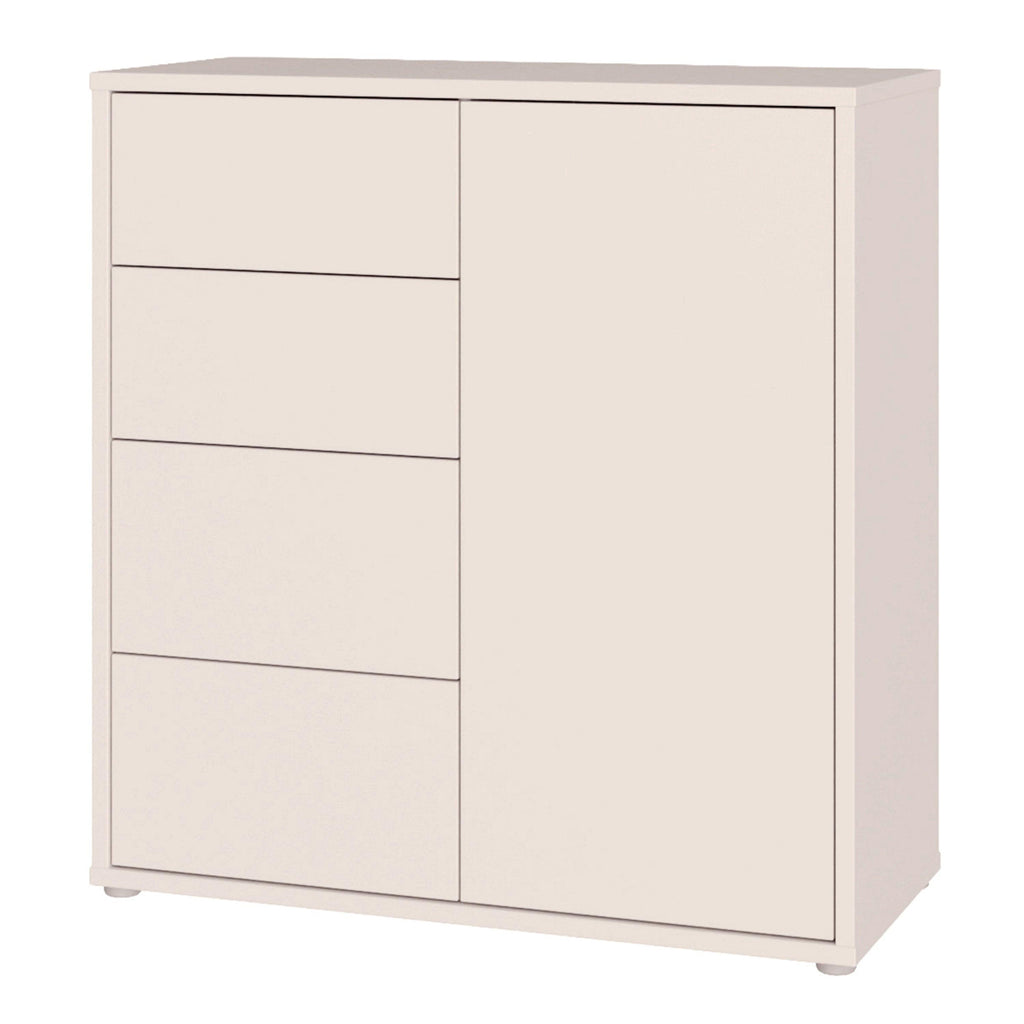 Alice Springs Storage Unit with 4 Drawers & 1 Door with Push-to-Open in Sand - image 3