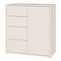Alice Springs Storage Unit with 4 Drawers & 1 Door with Push-to-Open in Sand - image 3