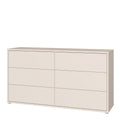 Alice Springs 6 Drawer Wide Chest with Push-to-Open Drawers in Sand - image 3
