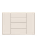 Alice Springs Wide Sideboard with 4 Drawers & 2 Doors with Push-to-Open in Sand - image 2