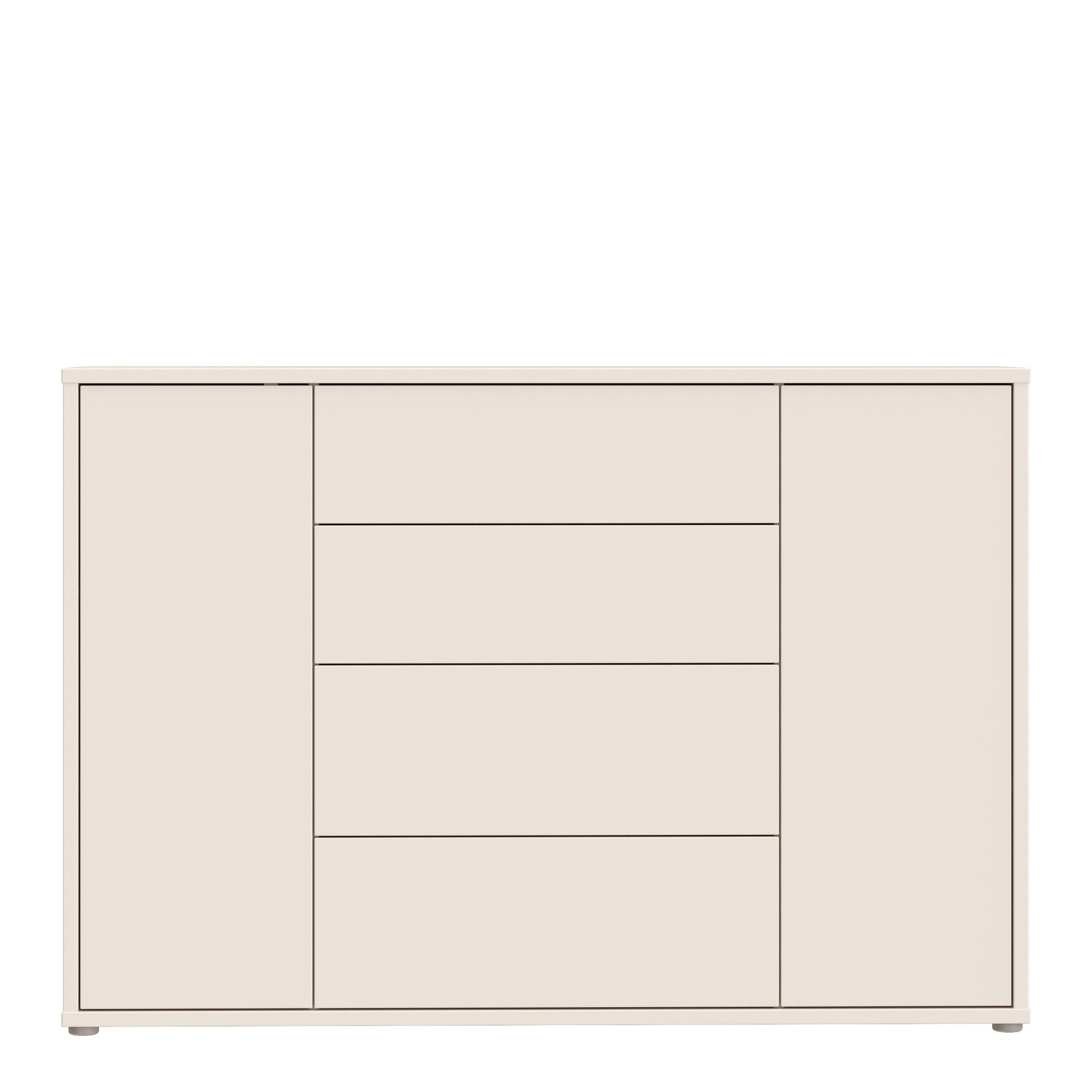 Alice Springs Wide Sideboard with 4 Drawers & 2 Doors with Push-to-Open in Sand - image 2