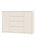 Alice Springs Wide Sideboard with 4 Drawers & 2 Doors with Push-to-Open in Sand - image 3