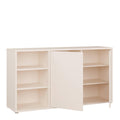 Alice Springs Sideboard with Open Shelving & Push-to-Open Doors in Sand - image 4