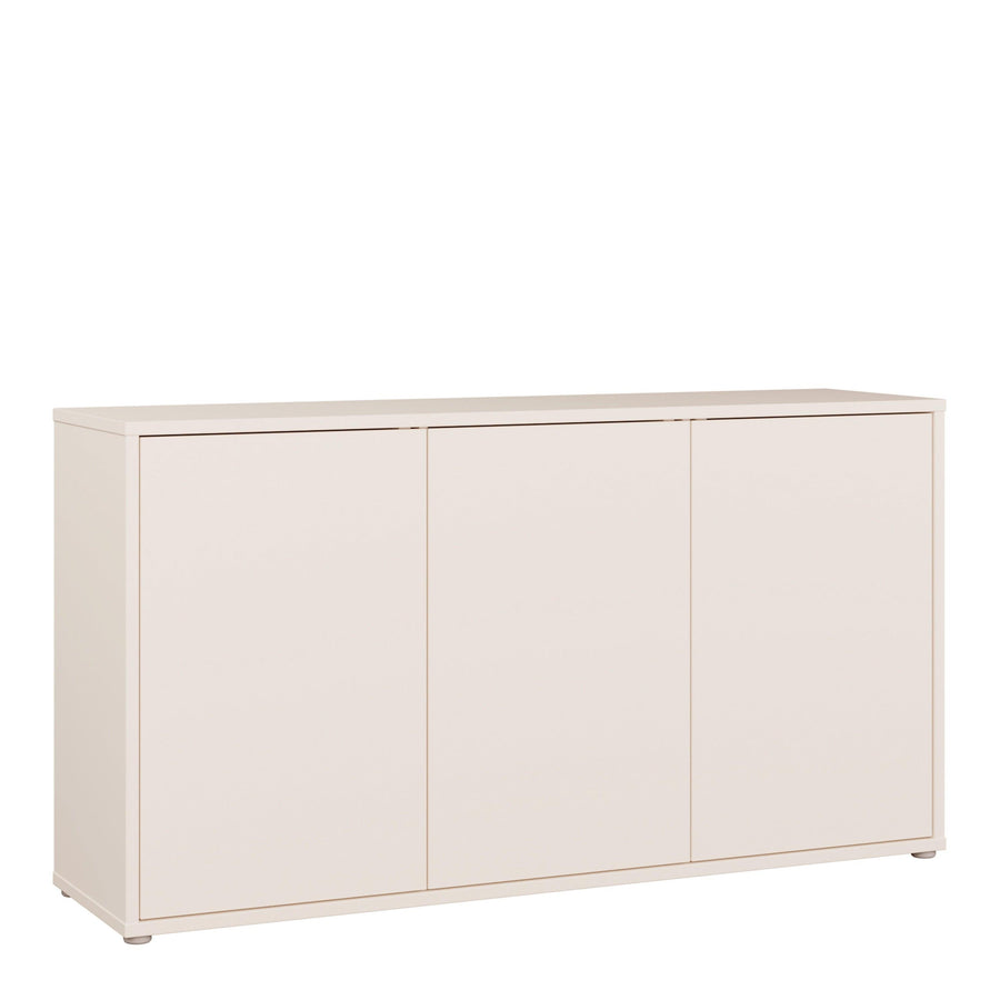 Alice Springs 3 Door Sideboard with Push-to-Open Doors and Drawer in Sand