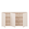 Alice Springs 3 Door Sideboard with Push-to-Open Doors and Drawer in Sand - image 5