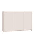 Alice Springs 3 Door Sideboard with Push-to-Open Doors in Sand