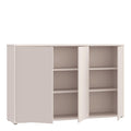 Alice Springs 3 Door Sideboard with Push-to-Open Doors in Sand - image 4