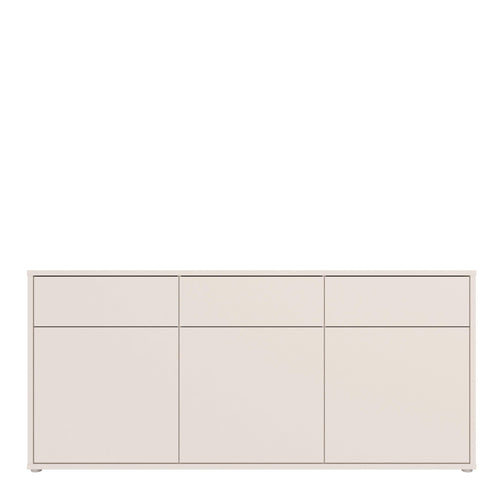 Alice Springs 3 Door 3 Drawer Sideboard with Push-to-Open Drawers in Sand - image 2