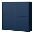 Alice Springs 4 Door Large Storage Cabinet with Push-to-Open Doors in Night Blue - image 3