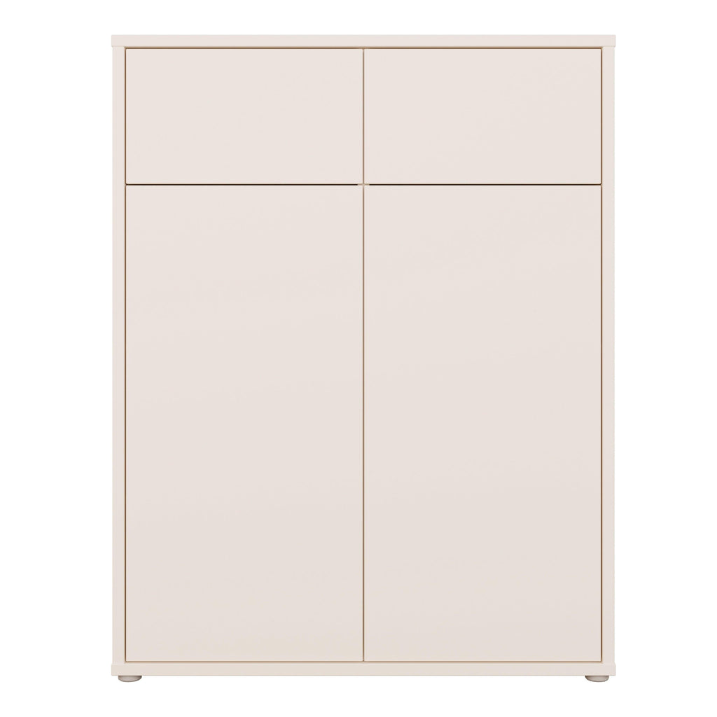 Alice Springs Storage Cabinet with 2 Doors & 2 Drawers with Push-to-Open in Sand - image 2