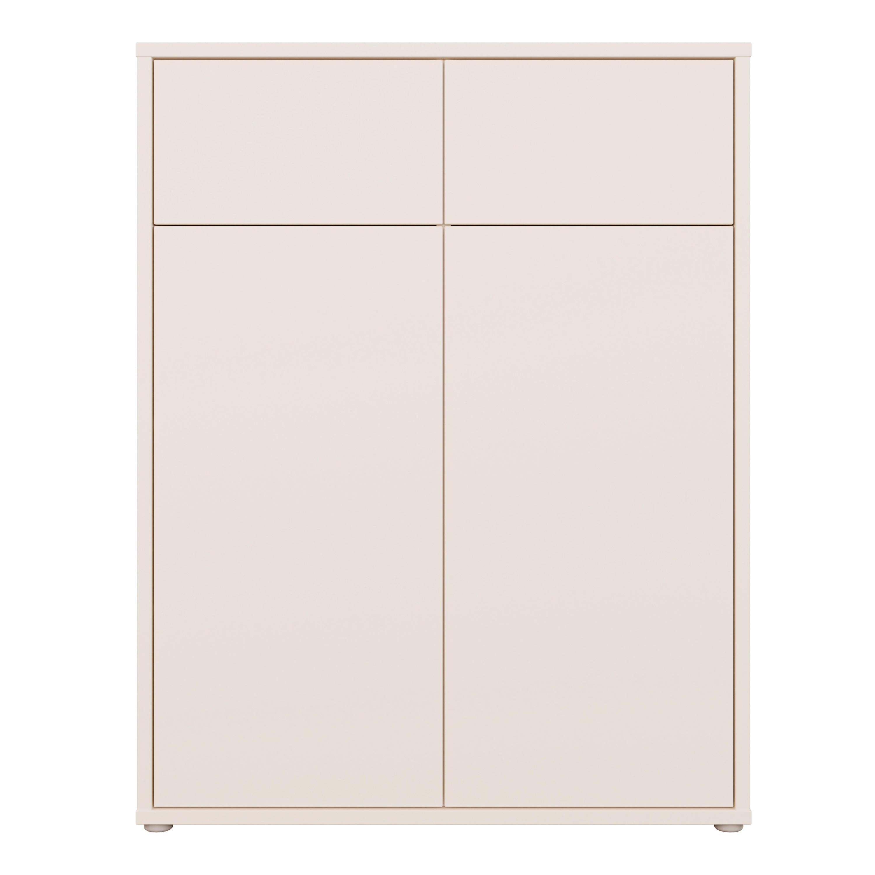 Alice Springs Storage Cabinet with 2 Doors & 2 Drawers with Push-to-Open in Sand - image 2