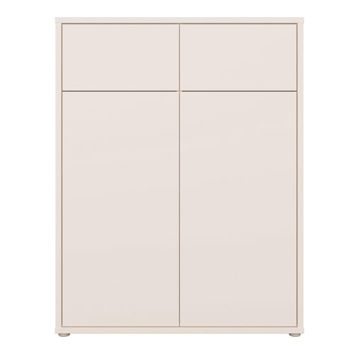 Alice Springs Storage Cabinet with 2 Doors & 2 Drawers with Push-to-Open in Sand - image 2