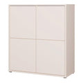 Alice Springs 4 Door Storage Cabinet with Push-to-Open Doors in Sand - image 3