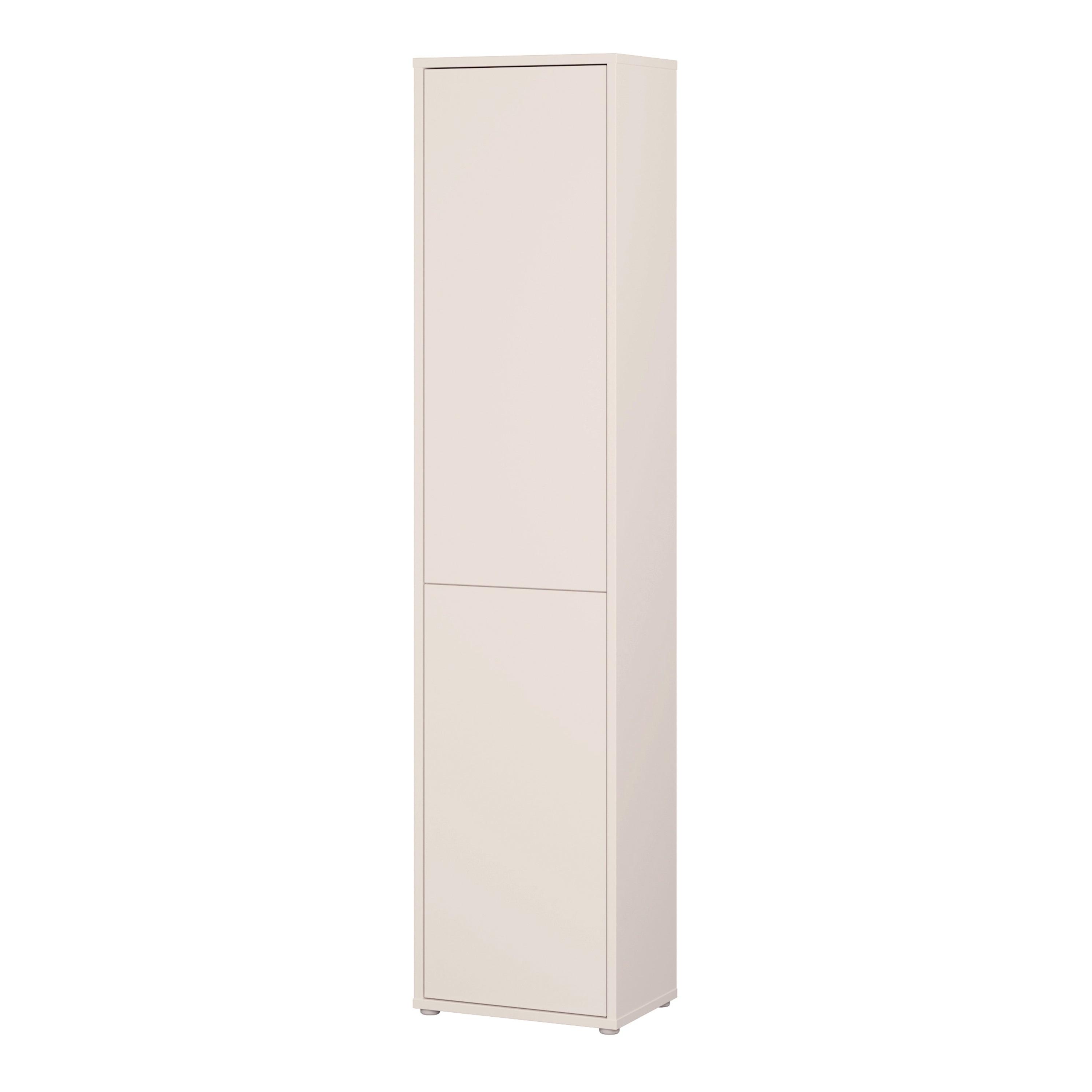 Alice Springs Narrow Tall Cupboard with 2 Push-to-Open Doors in Sand - image 3