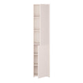 Alice Springs Narrow Tall Cupboard with 2 Push-to-Open Doors in Sand - image 5
