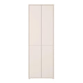 Alice Springs 4 Door Tall Storage Cabinet with Push-to-Open Doors in Sand - image 2