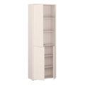 Alice Springs 4 Door Tall Storage Cabinet with Push-to-Open Doors in Sand - image 4