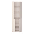 Alice Springs 4 Door Tall Storage Cabinet with Push-to-Open Doors in Sand - image 5
