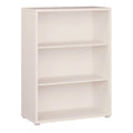 Alice Springs Low Wide Bookcase with Open Shelving in Sand