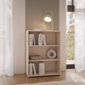 Alice Springs Low Wide Bookcase with Open Shelving in Sand - image 4