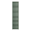 Alice Springs Tall Narrow Bookcase with 5 Shelves in Sage Green - image 2
