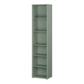 Alice Springs Tall Narrow Bookcase with 5 Shelves in Sage Green - image 3
