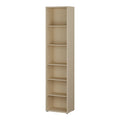 Alice Springs Tall Narrow Bookcase with 5 Shelves in Butter Yellow - image 3