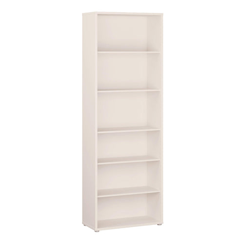 Alice Springs Tall Wide Bookcase with 5 Shelves in Sand