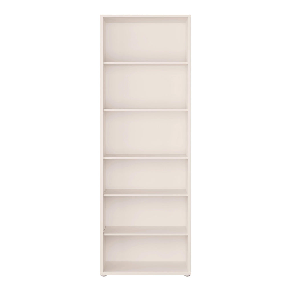 Alice Springs Tall Wide Bookcase with 5 Shelves in Sand - image 2