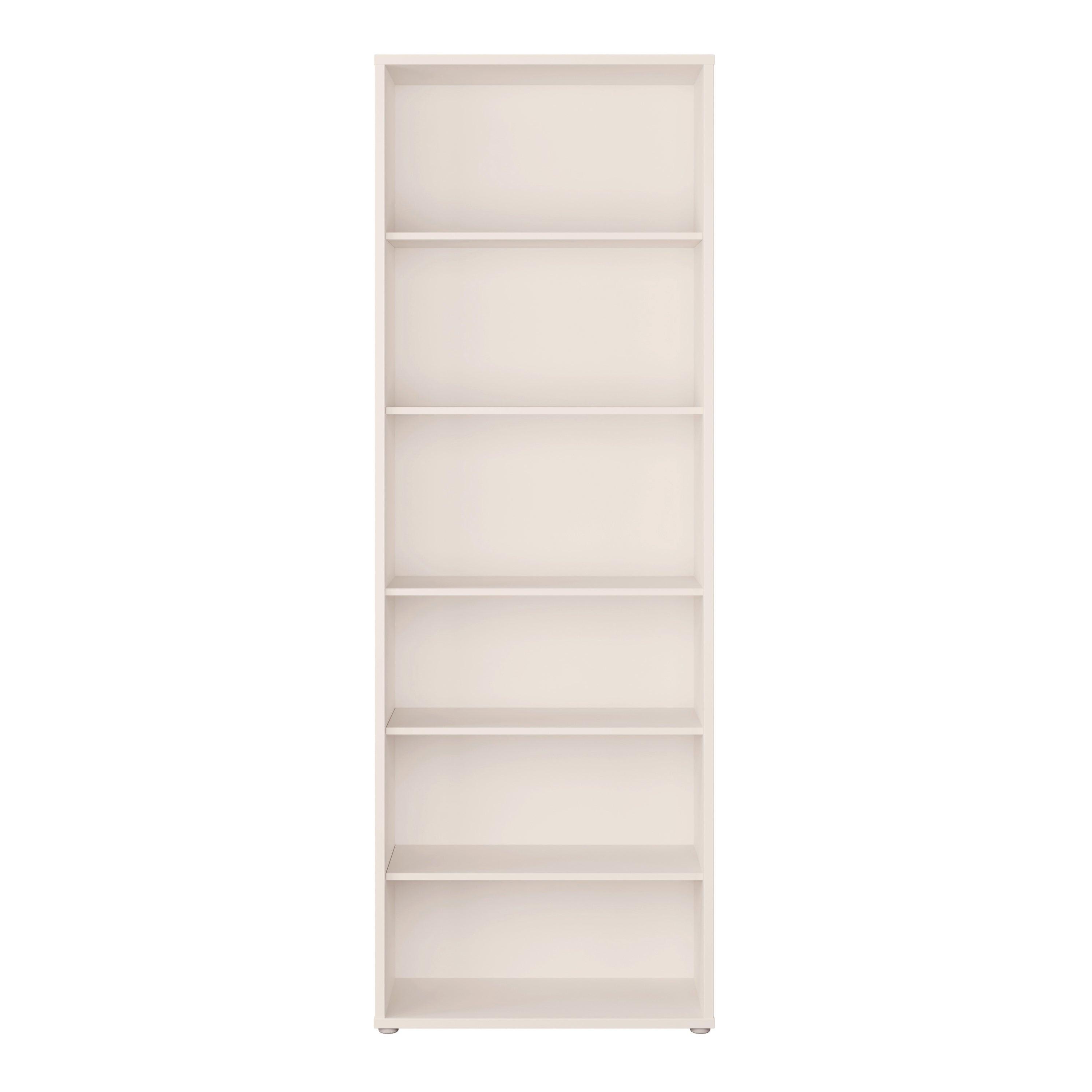 Alice Springs Tall Wide Bookcase with 5 Shelves in Sand - image 2