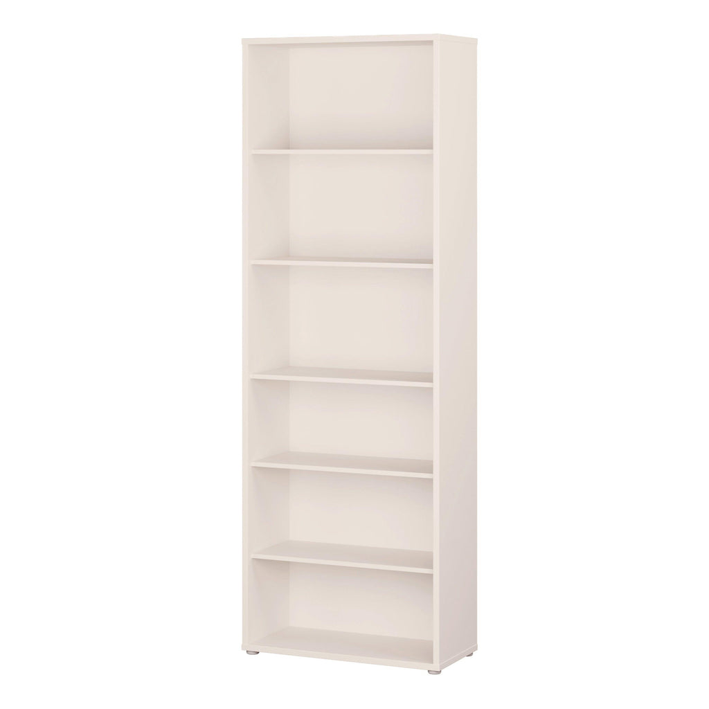 Alice Springs Tall Wide Bookcase with 5 Shelves in Sand - image 3