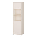 Alice Springs Tall Storage Cabinet with 2 Push-to-Open Doors & 1 Shelf in Sand - image 3