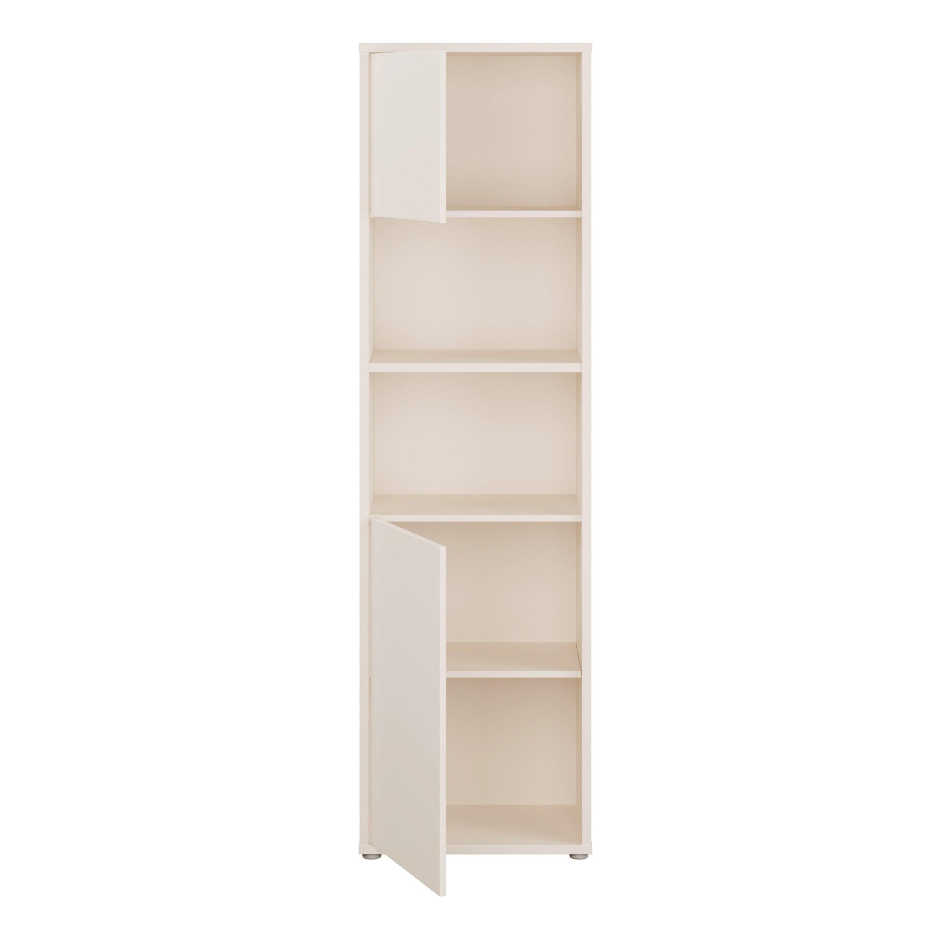 Alice Springs Tall Storage Cabinet with 2 Push-to-Open Doors & 1 Shelf in Sand - image 5