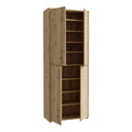 Alice Springs Shoe Cabinet with 4 Doors Push-to-Open in Artisan Oak - image 4