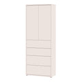 Alice Springs Tall Storage Cabinet with Push-to-Open Doors & 4 Drawers in Sand - image 3