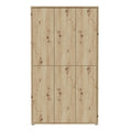 Alice Springs Shoe Cabinet with 6 Doors Push-to-Open in Artisan Oak - image 2