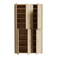 Alice Springs Shoe Cabinet with 6 Doors Push-to-Open in Artisan Oak - image 5