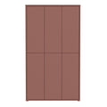 Alice Springs Tall Shoe Cabinet with 6 Doors Push-to-Open in Terracotta - image 2