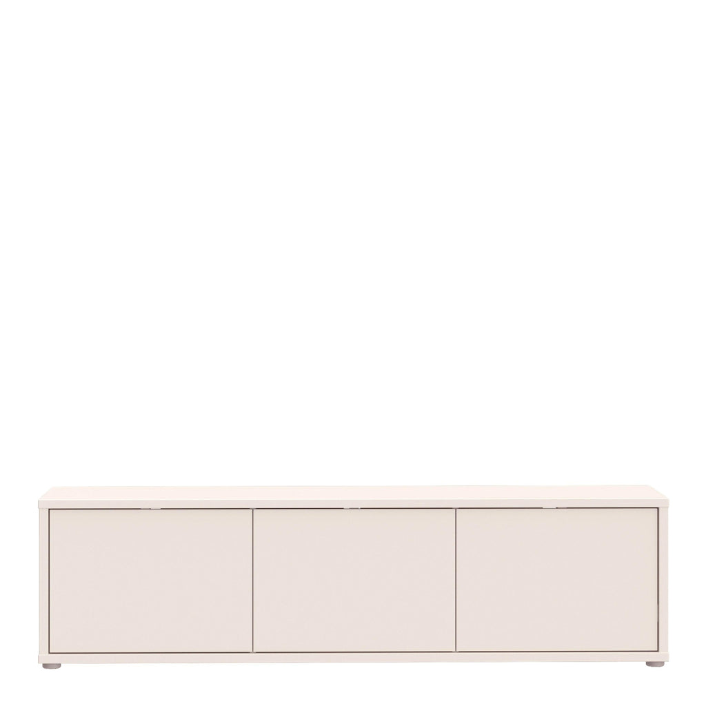 Alice Springs Wide TV Cabinet with 3 Doors Push-to-Open in Sand - image 2