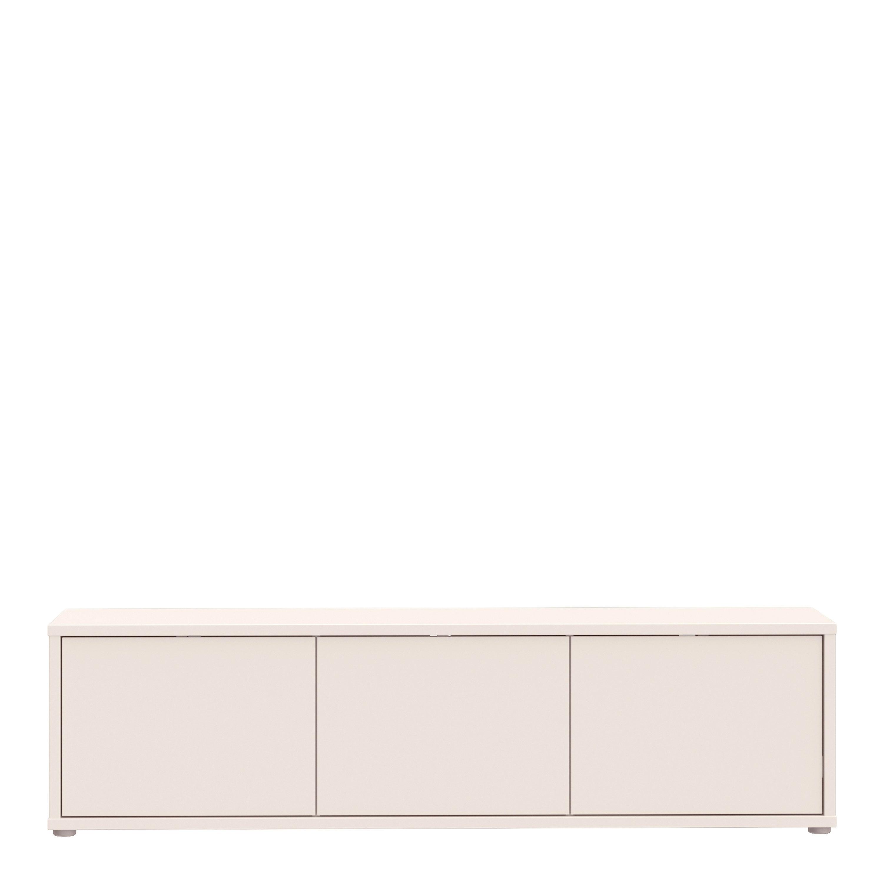 Alice Springs Wide TV Cabinet with 3 Doors Push-to-Open in Sand - image 2