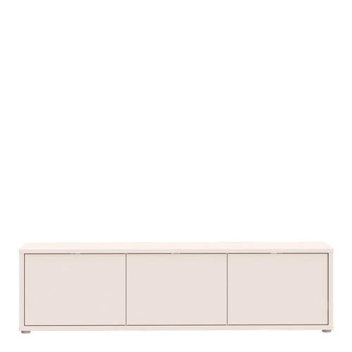 Alice Springs Wide TV Cabinet with 3 Doors Push-to-Open in Sand - image 2