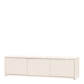 Alice Springs Wide TV Cabinet with 3 Doors Push-to-Open in Sand - image 3